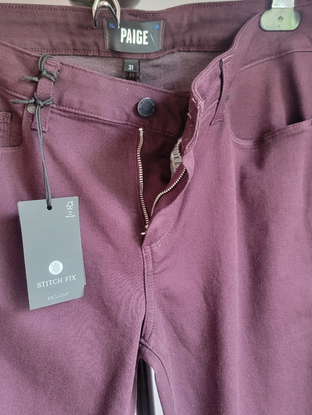 Paige Verdugo Ankle Mid Rise Ultra Skinny Jeans Size 12P - Picture 3 of 4